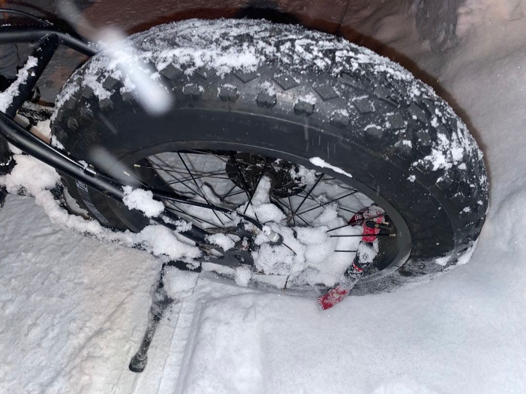 BRONX ファットバイクカスタム雪道走行用