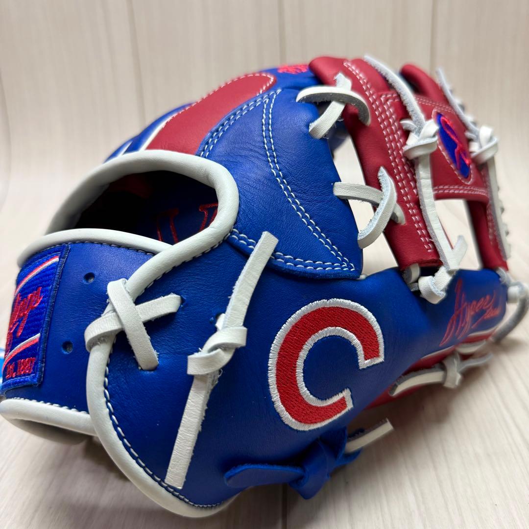 ローリングス　一般軟式ハイパーテックMLB TEAM　カブス　内野手用