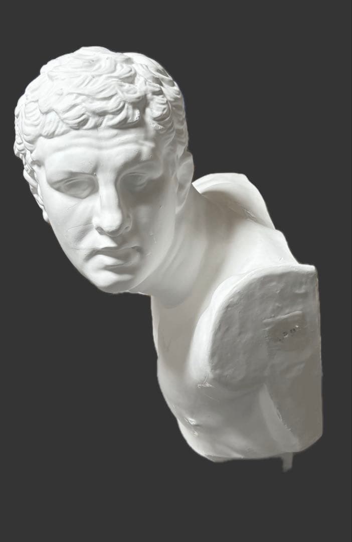 石膏像 ボルゲーゼの闘士 剣闘士 胸像