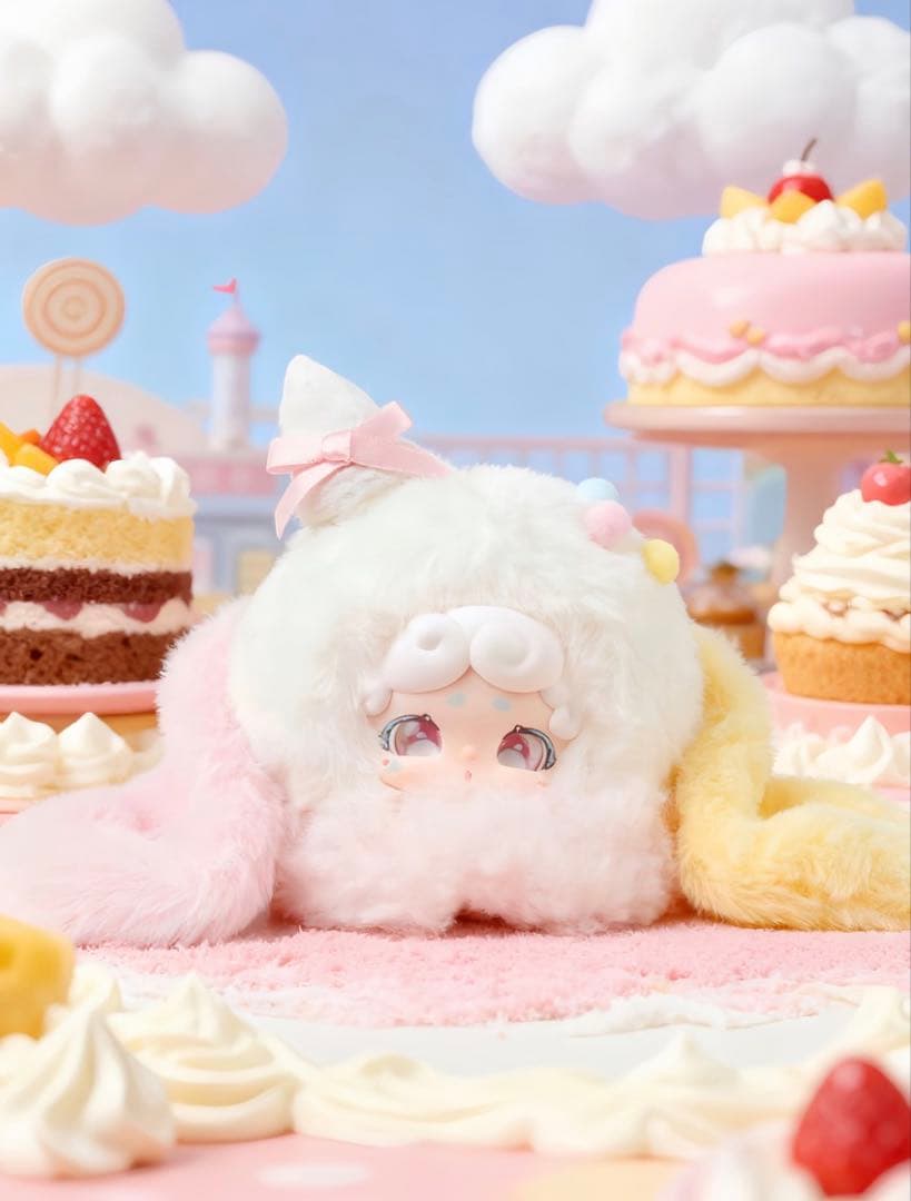 Lucky deer nai ラッキー ディアナイ アイス おやすみ兎 ふわもこ