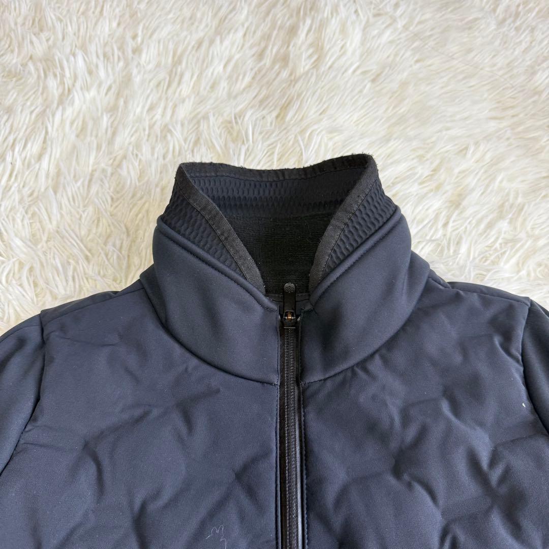 【デサントゴルフ】美品ダウンジャケット g-arc Sサイズ メンズ ブラック