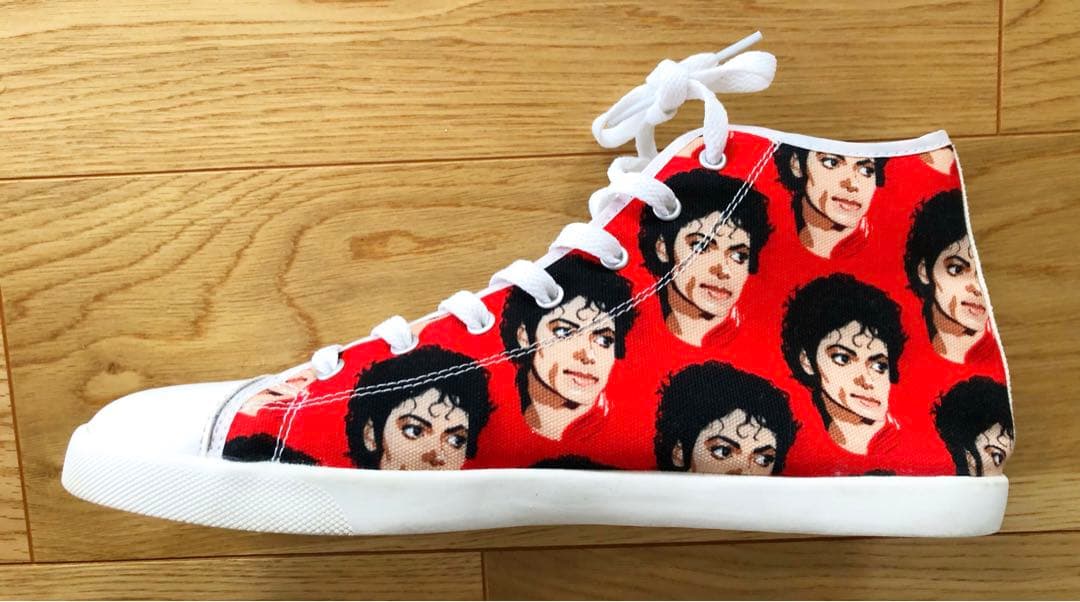 Michael Jackson ハイカットスニーカー 28cmマイケルジャクソン
