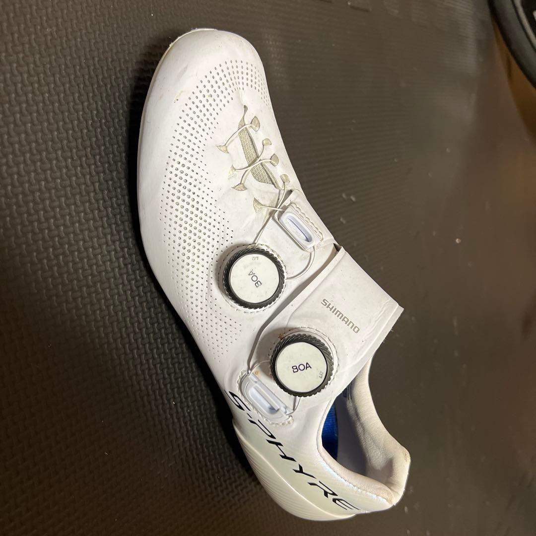 Shimano S-PHYRE RC903 ホワイトシューズ