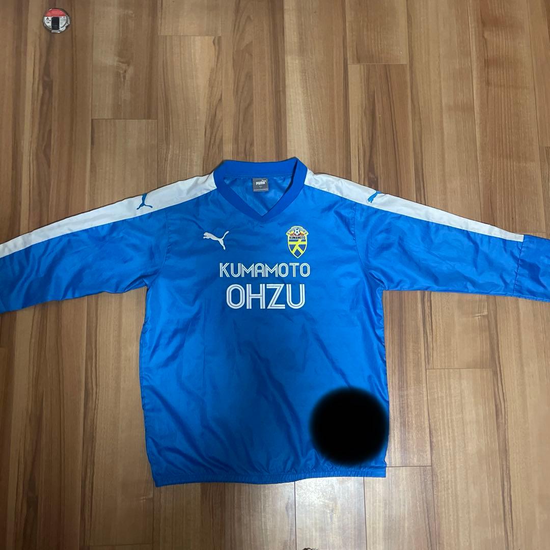 大津高校サッカー部　練習着　ピステ　サッカーウェア