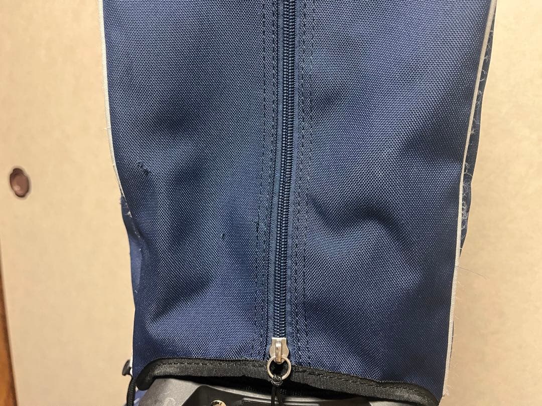 ジャックバニー キャディバッグ ネイビー 美品