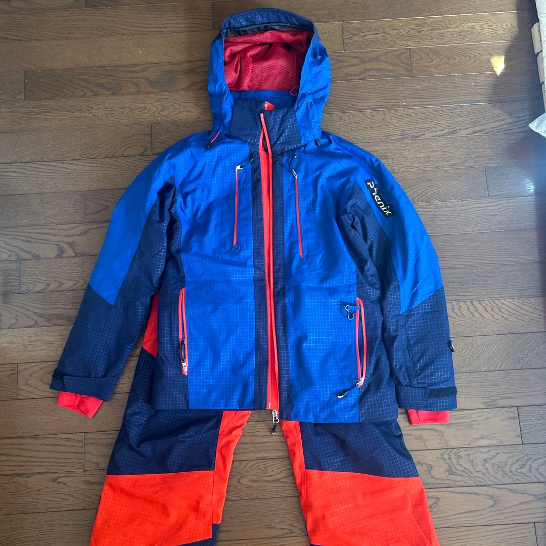 フェニックス　スキーウェア XS 青/赤