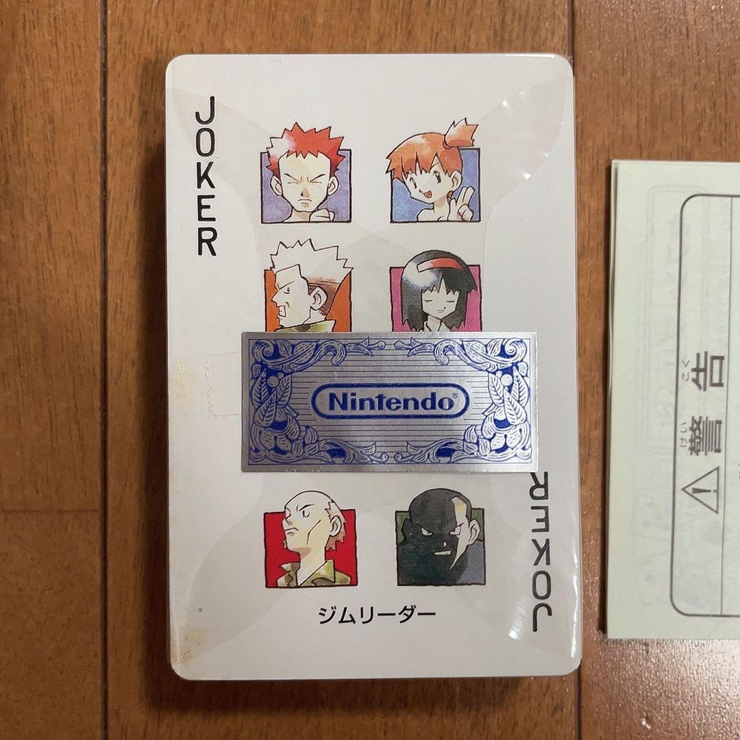 ポケットモンスター 赤 トランプ　レア　未使用　 ポケモン