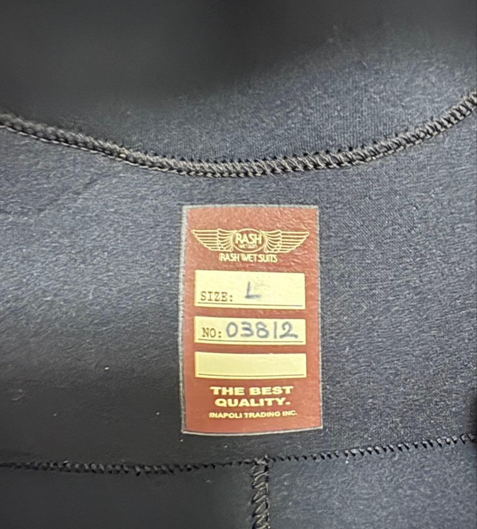 RASH セミドライ　ウエットスーツ