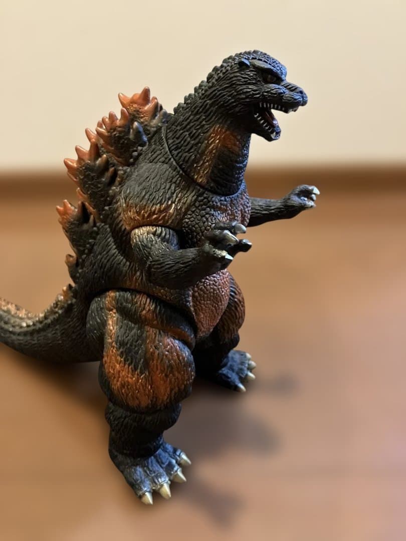 バンダイ 「ゴジラ VS デストロイア」劇場公開当時物 ソフビ　４体セット売り
