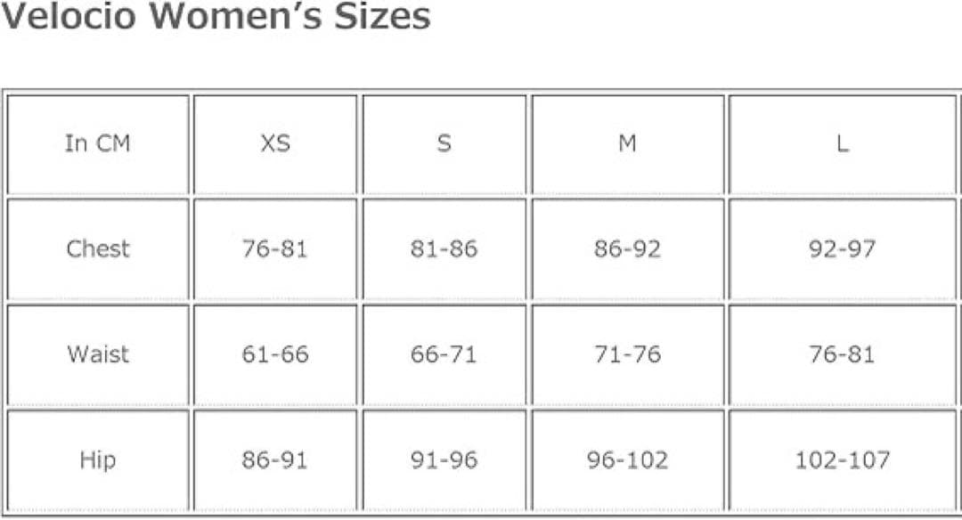 Velocio サイクルジャージ ロングスリーブ 春夏 Sレディース レッド