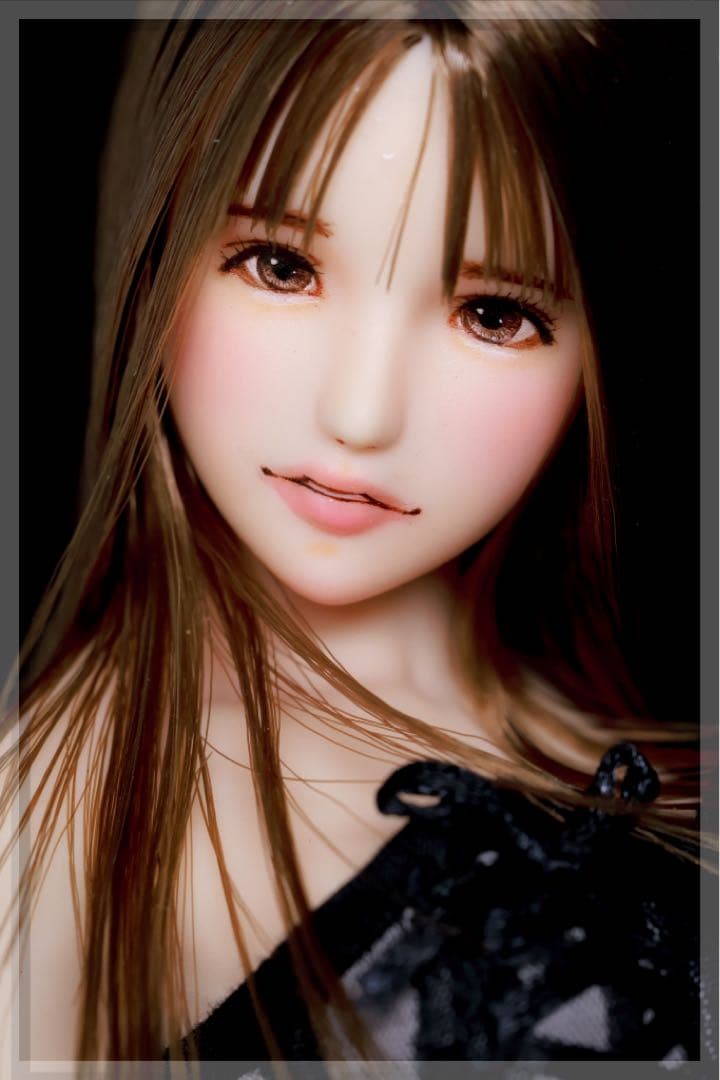 ♪♪ 1/6 　ドール カスタムドールヘッド　　睦実　(ともみ)　　♪♪