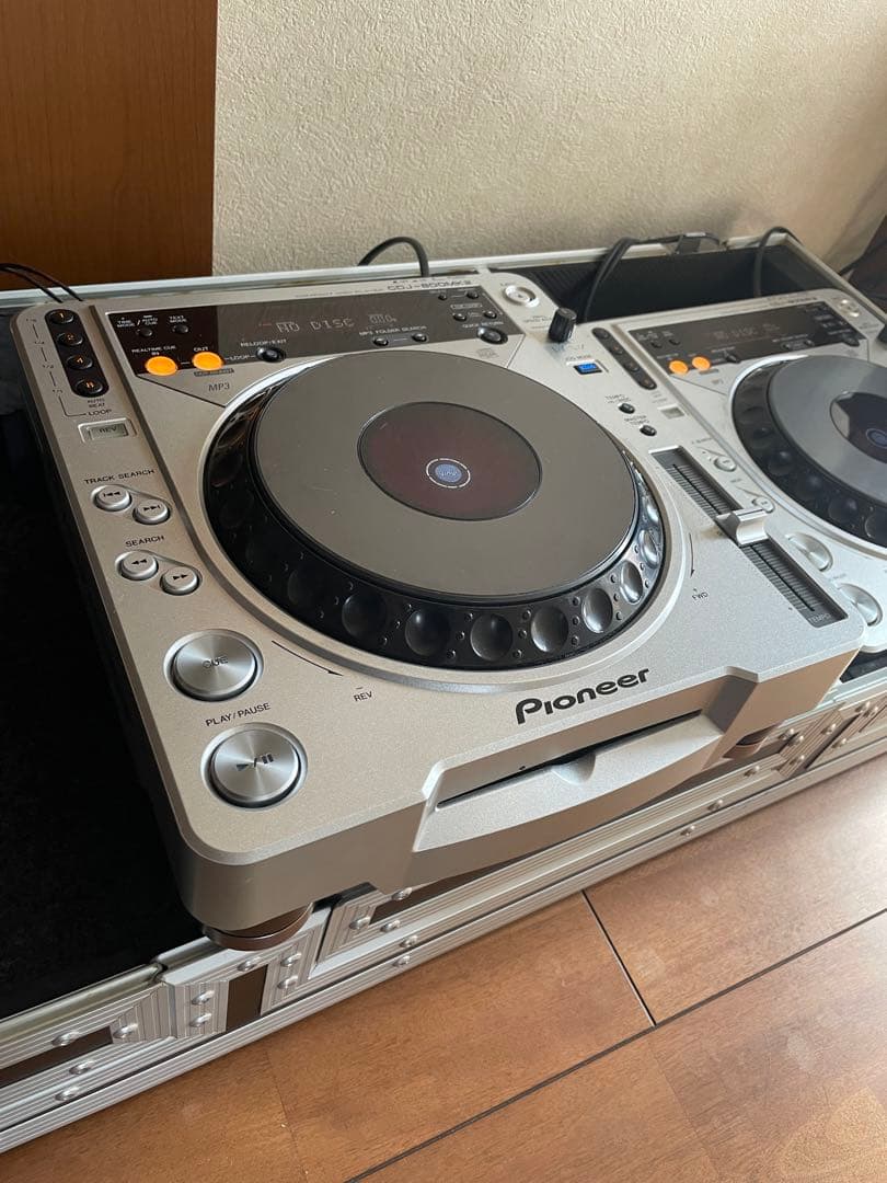 Pioneer パイオニアCDJ-800MK2 2台セット 専用ハードケース付き