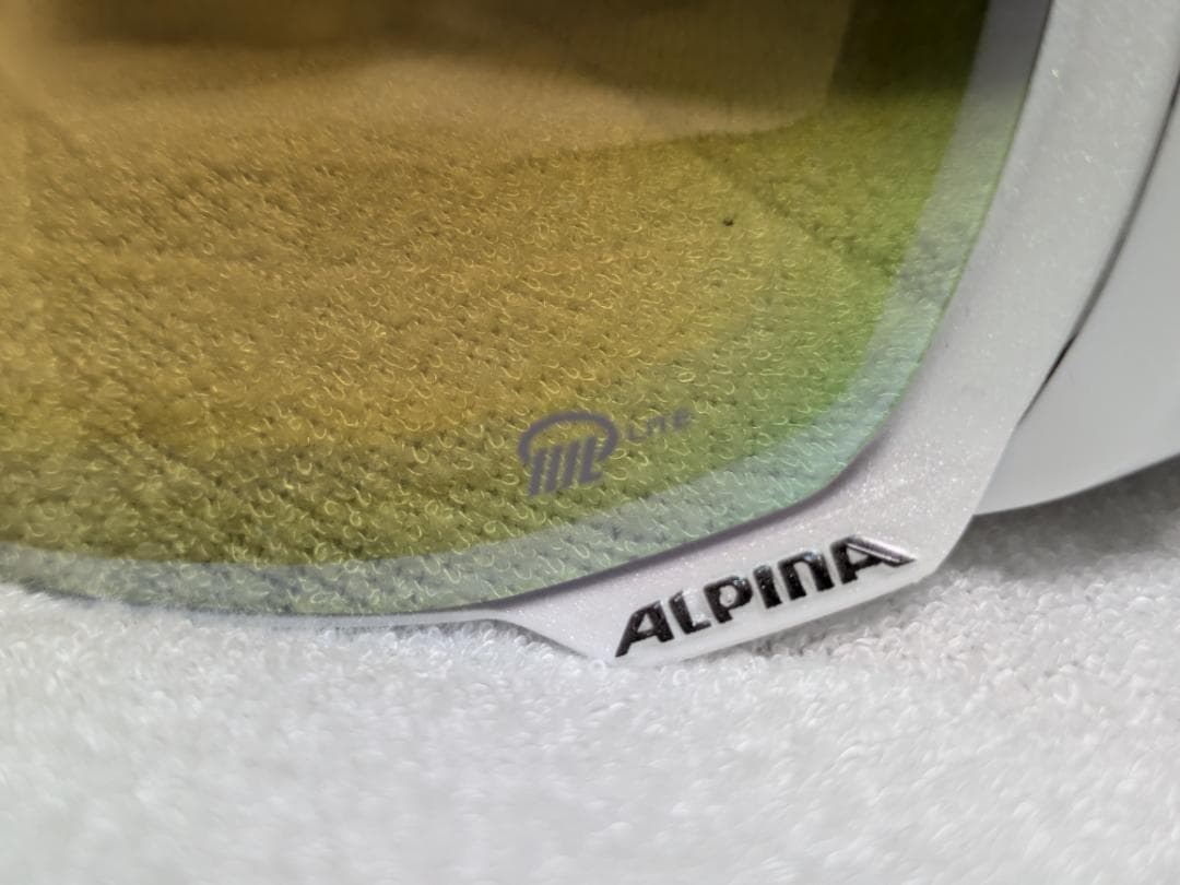 スキーゴーグル　ALPINA　ESTEICA　MM　パールホワイト【未使用 】