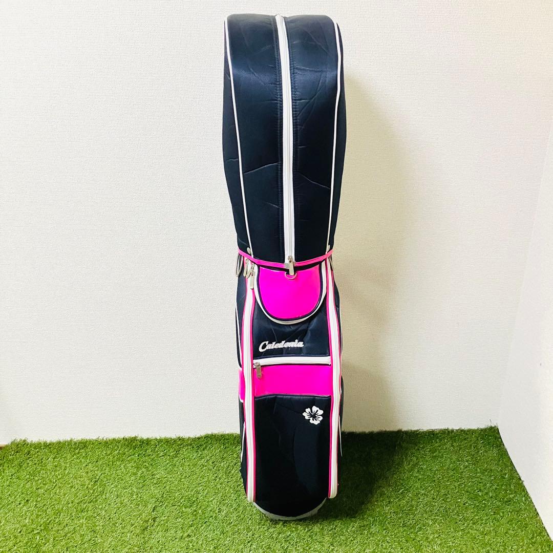 フィットウェイ レディース ゴルフクラブセット 8本 花柄 キャディバック