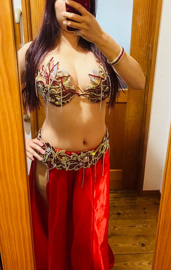 新品　ブラベルトスカートバングルセット　ベリーダンス衣装