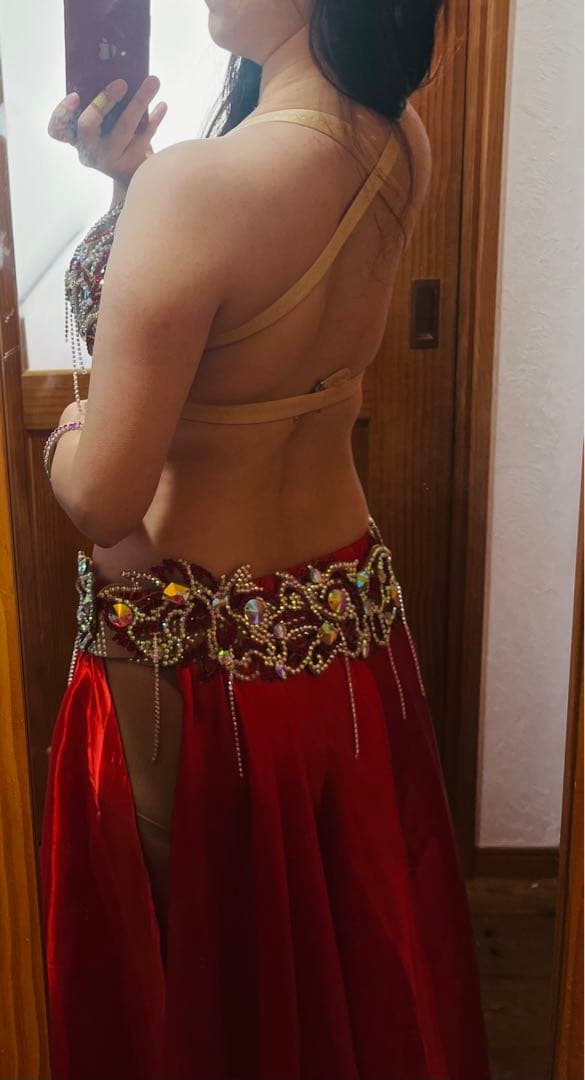 新品　ブラベルトスカートバングルセット　ベリーダンス衣装