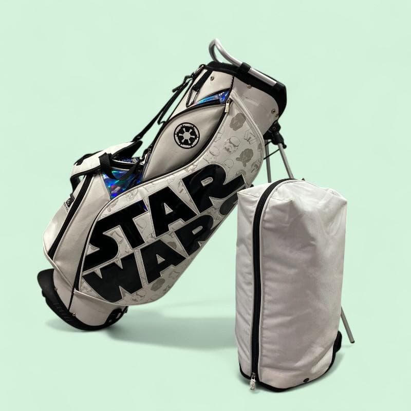 STAR WARS スターウォーズ キャディバッグ ホワイト 9型 6分割