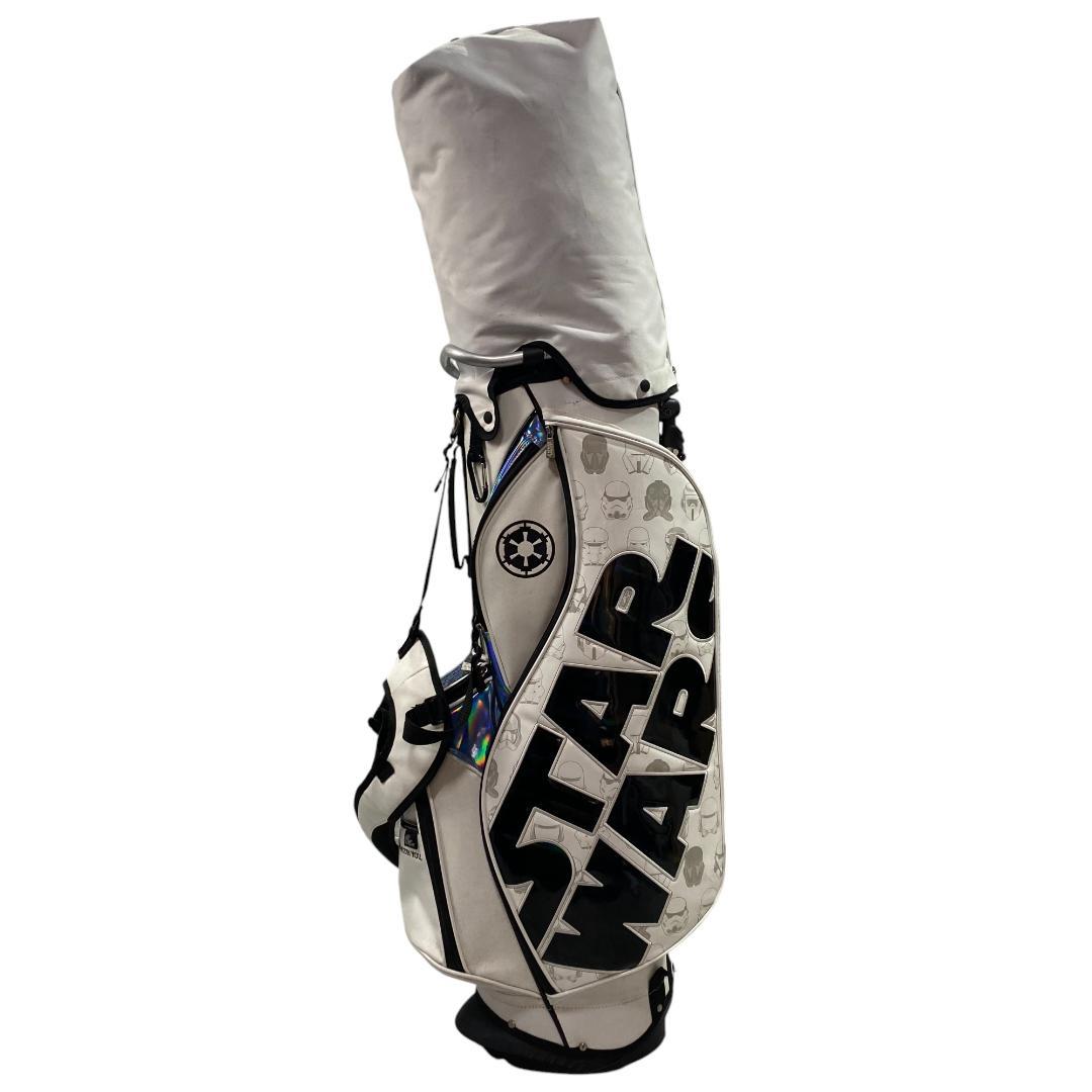 STAR WARS スターウォーズ キャディバッグ ホワイト 9型 6分割