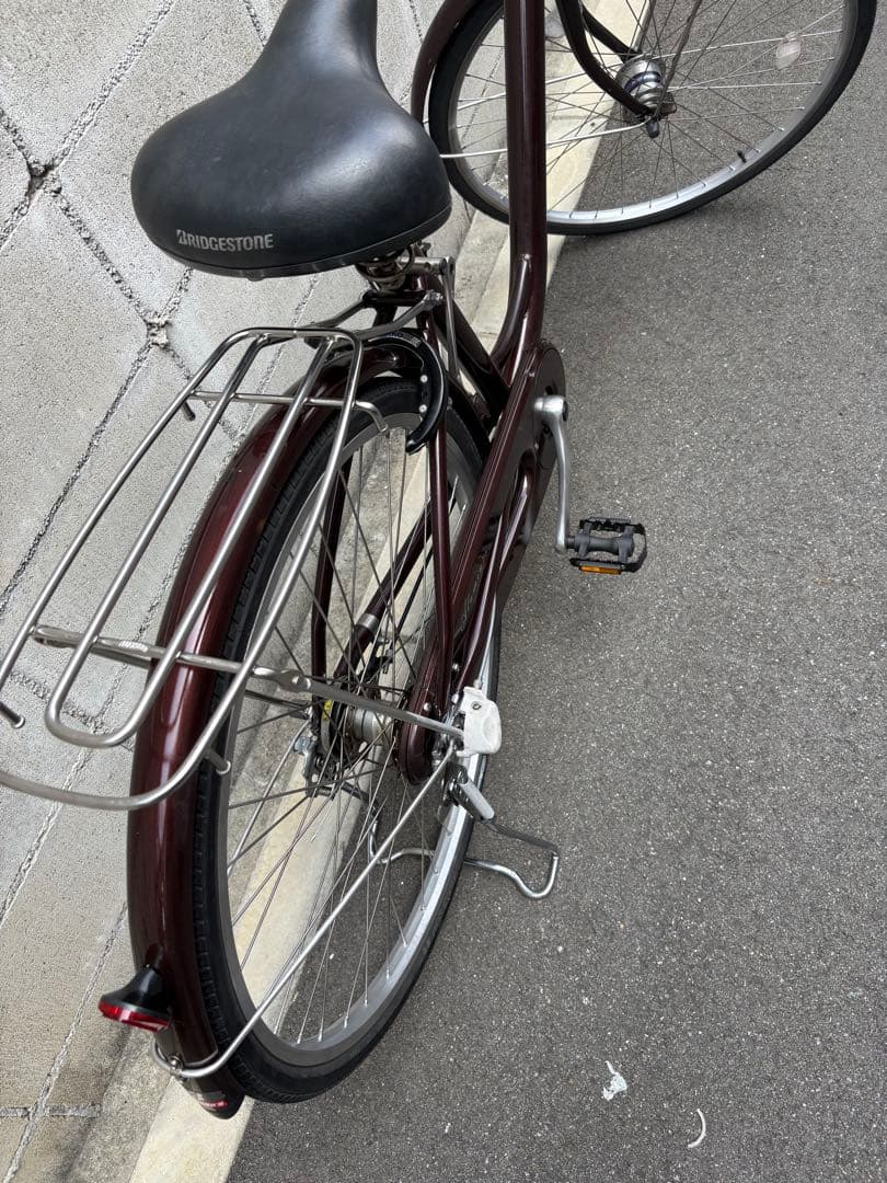 ブリヂストン　内装３段　茶