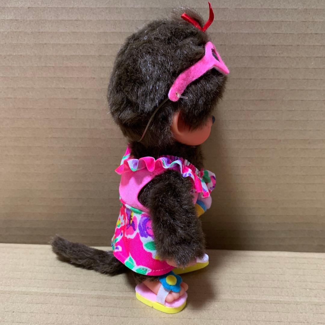 【希少】モンチッチ　水着　ピンク　アイス　MONCHHICHI