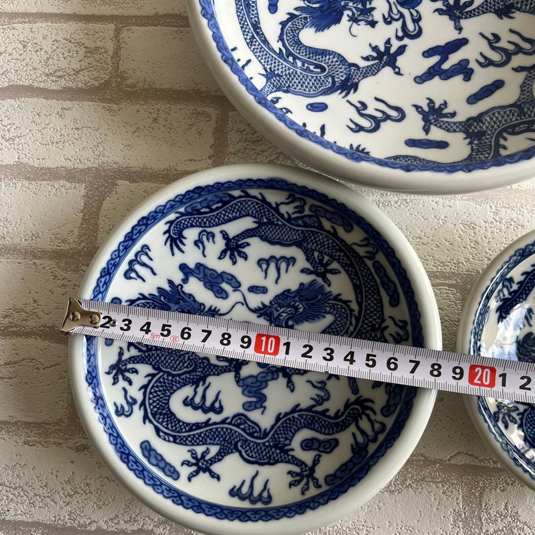 景徳鎮　皿　3個