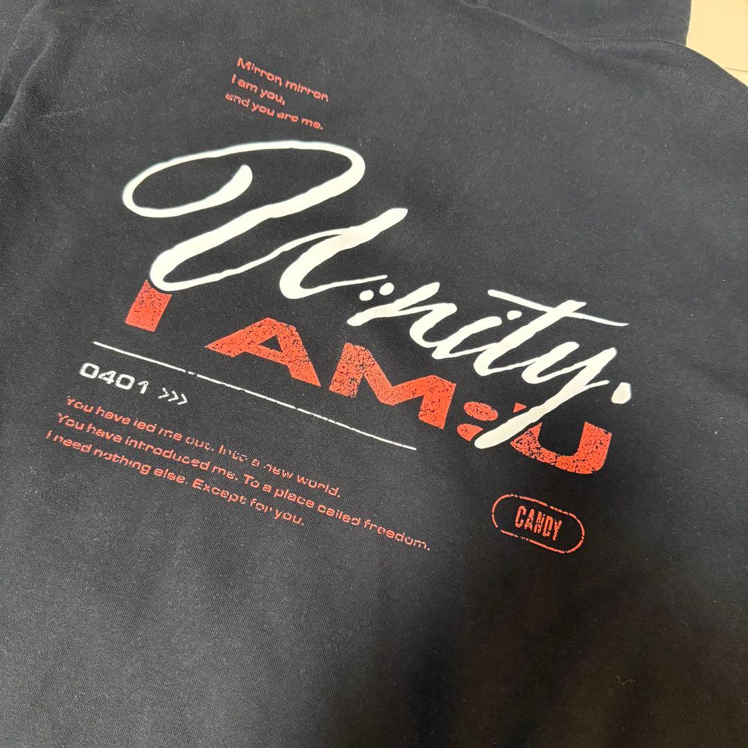 中島健人 I AM:U FC限定 フーディー パーカー ブラック Big