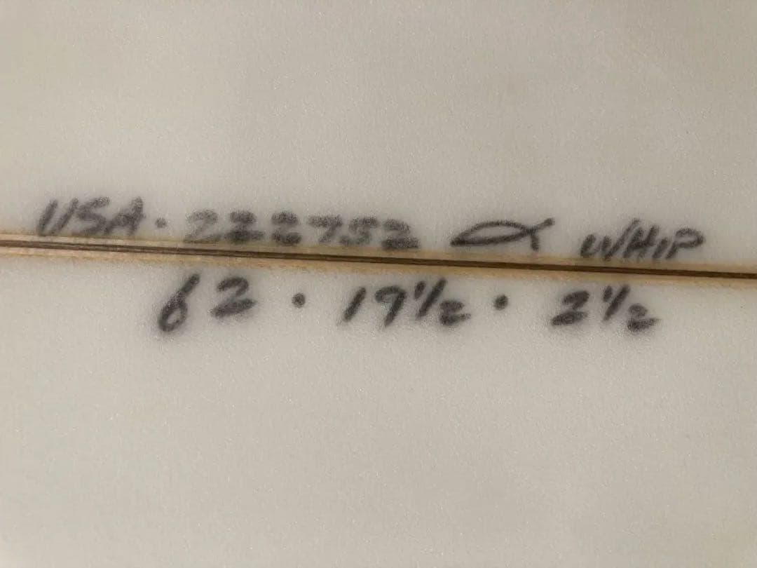 リップ カリフォルニア製　無傷　無補修　小波用　アルメリック　WHIP