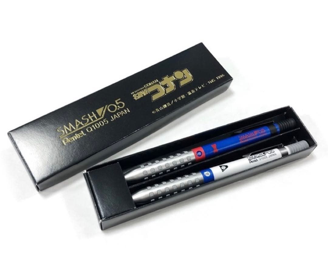 ☆限定販売品☆新品未使用未開封☆スマッシュ☆名探偵コナン☆シャーペン2本セット☆