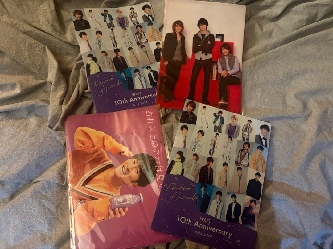 WESTꓸ 　クリアファイル　（バラ売り商品）　入手困難