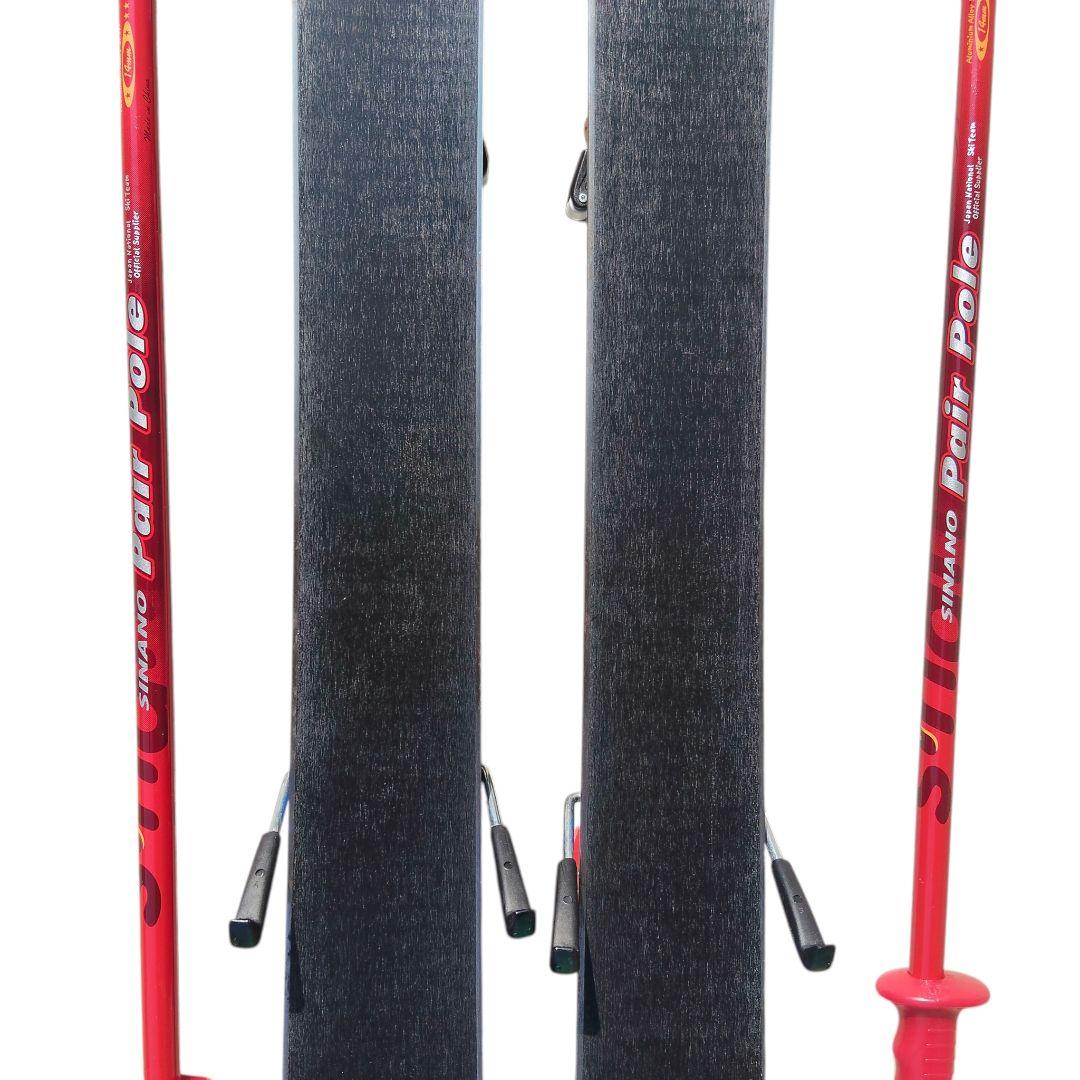 SINANO BXB 138cm ジュニアスキーセット ストック90cm付