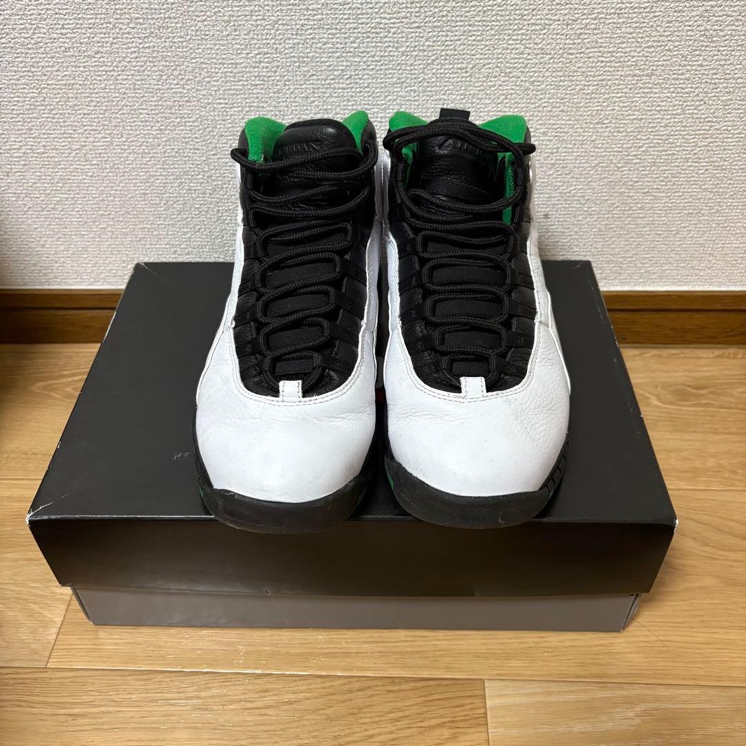 AIR JORDAN 10 RETRO White×Green
