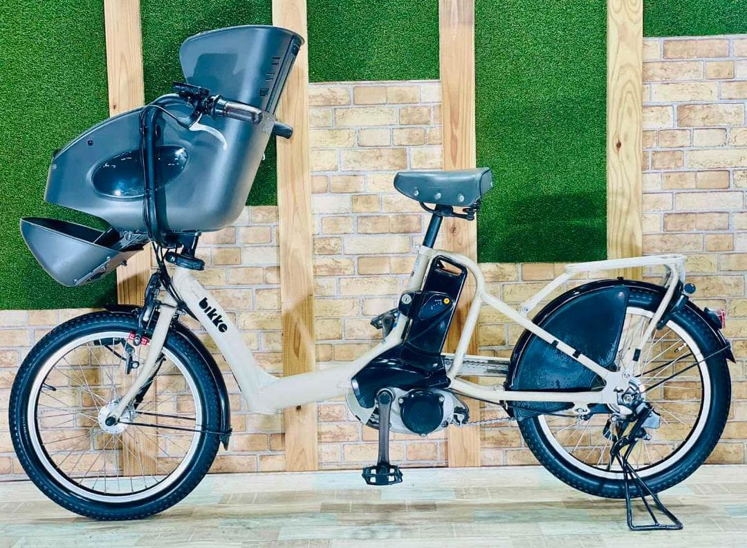 特価 ビッケ 大人気ブリヂストン 子供乗せ電動アシスト自転車 H1423