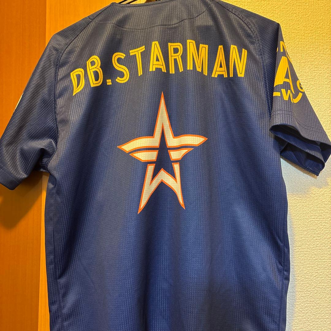ベイスターズ　DB.STARMAN ユニフォーム ネイビー