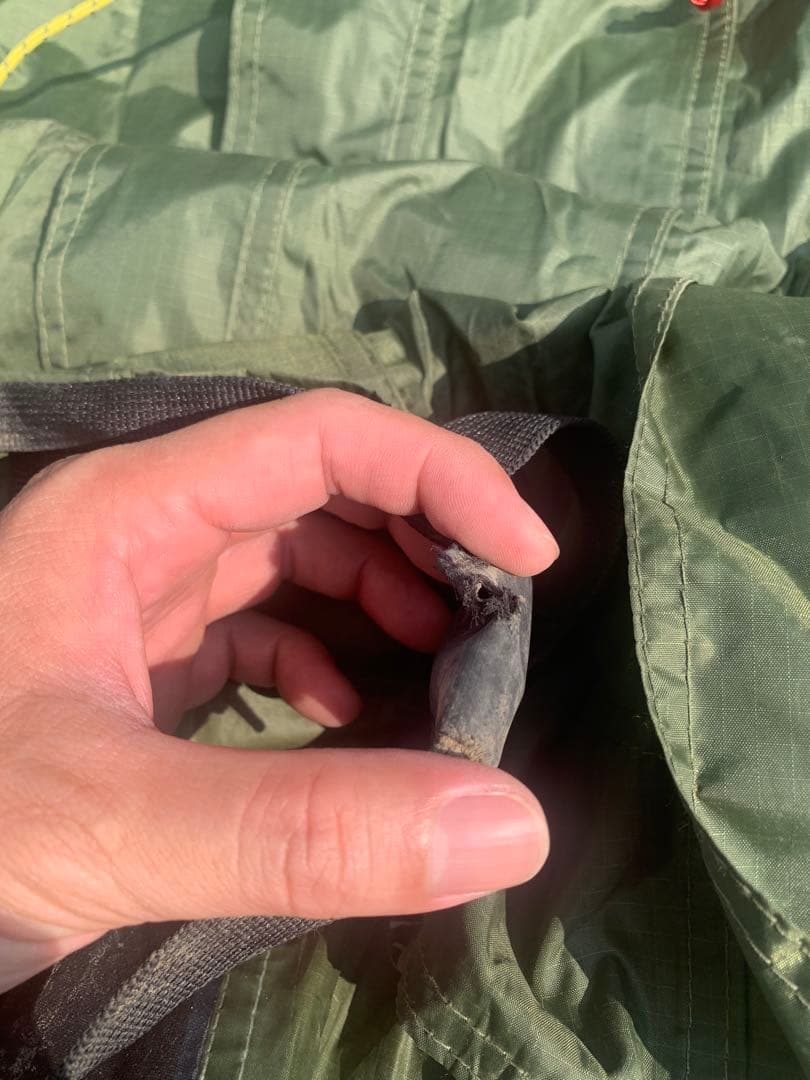 ジャンク品　バルホール　アウターテント