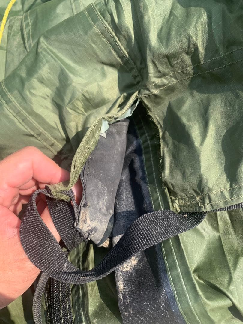 ジャンク品　バルホール　アウターテント