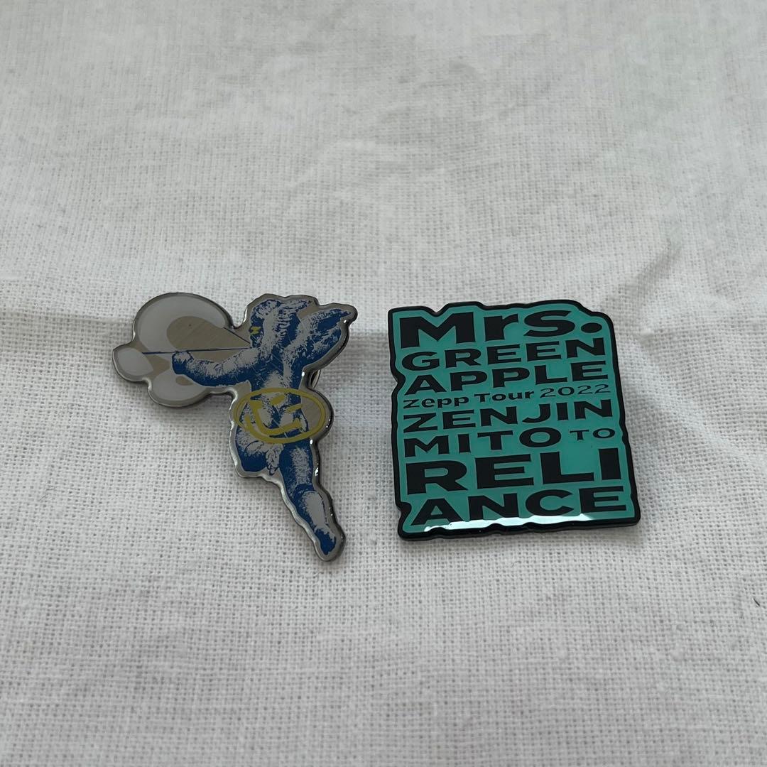 Mrs. Green Apple WELTRAUM Light Band、ピンズ
