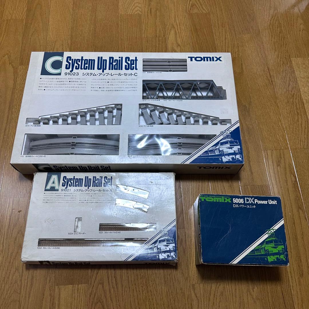 TOMIX Nゲージ 鉄道模型レール 93021 91023 DXパワーユニット