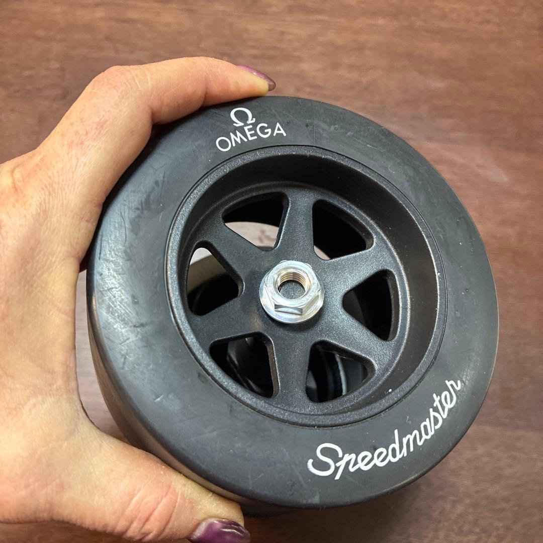 レア物☆ OMEGA オメガ　スピードマスター　シューマッハ　タイヤ型BOX