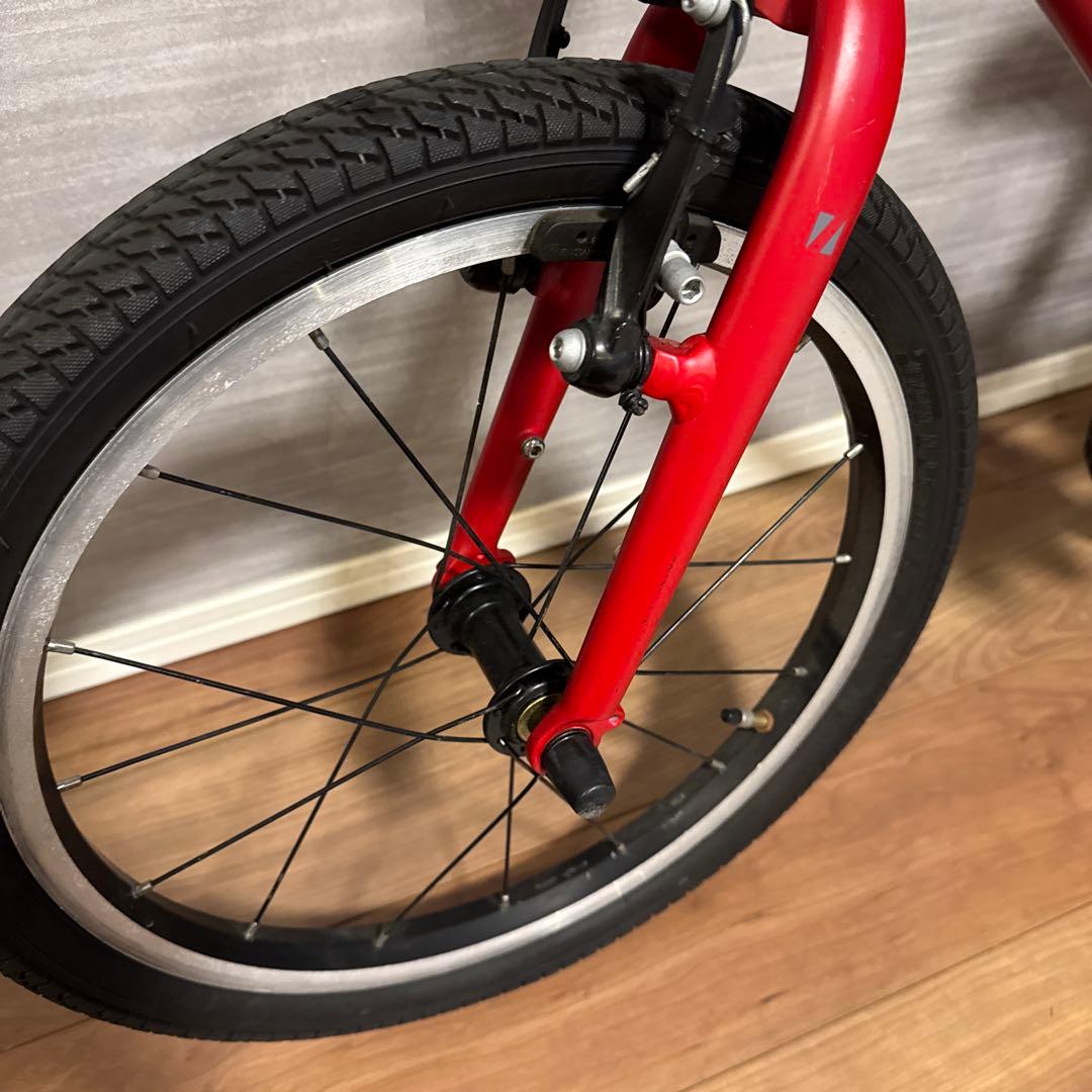 ［手渡し限定　都内】RITEWAY ZIT18 レッド キッズバイク18インチ