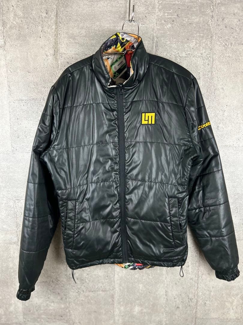 LOUDMOUTH 中綿 リバーシブルブルゾン カセット柄 ゴルフ