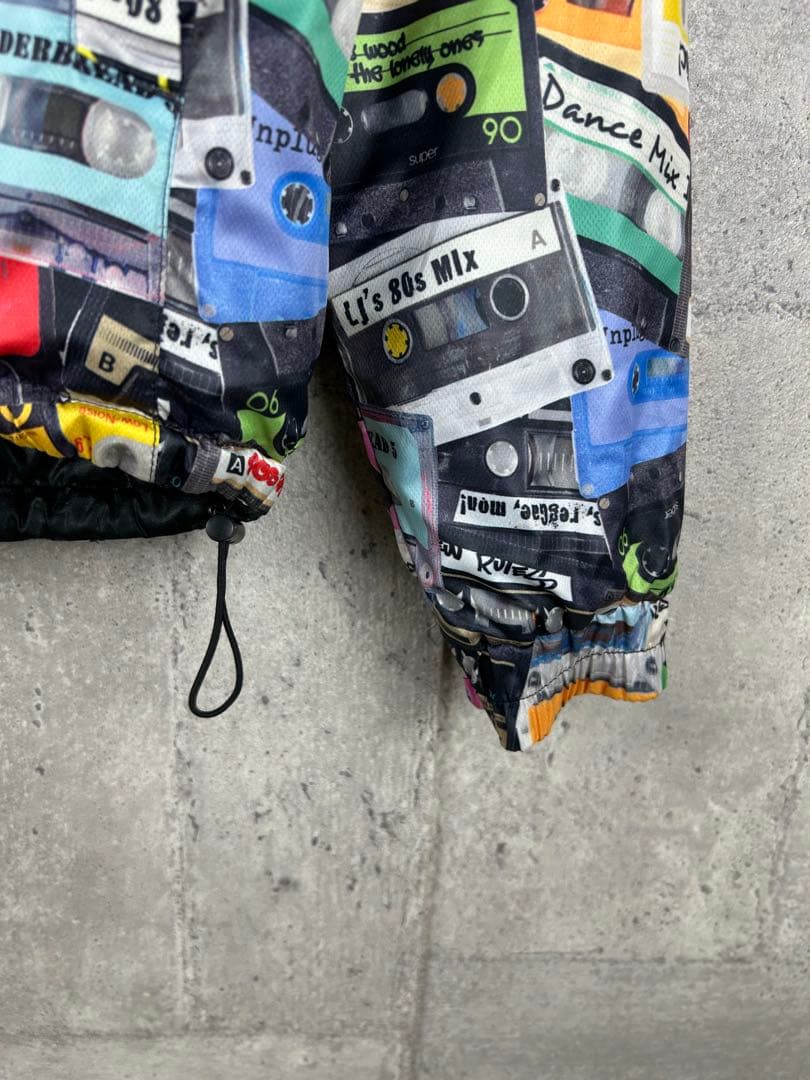 LOUDMOUTH 中綿 リバーシブルブルゾン カセット柄 ゴルフ