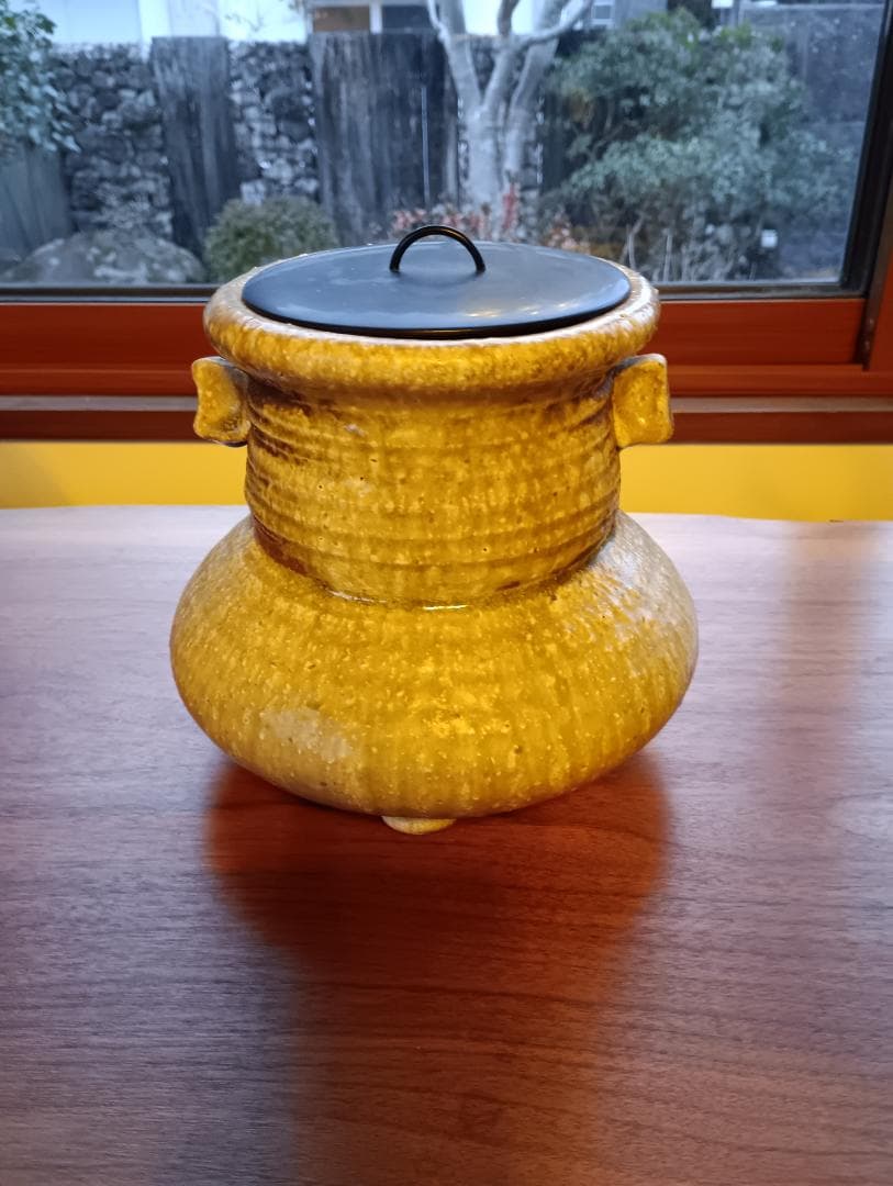 信楽焼　水差し