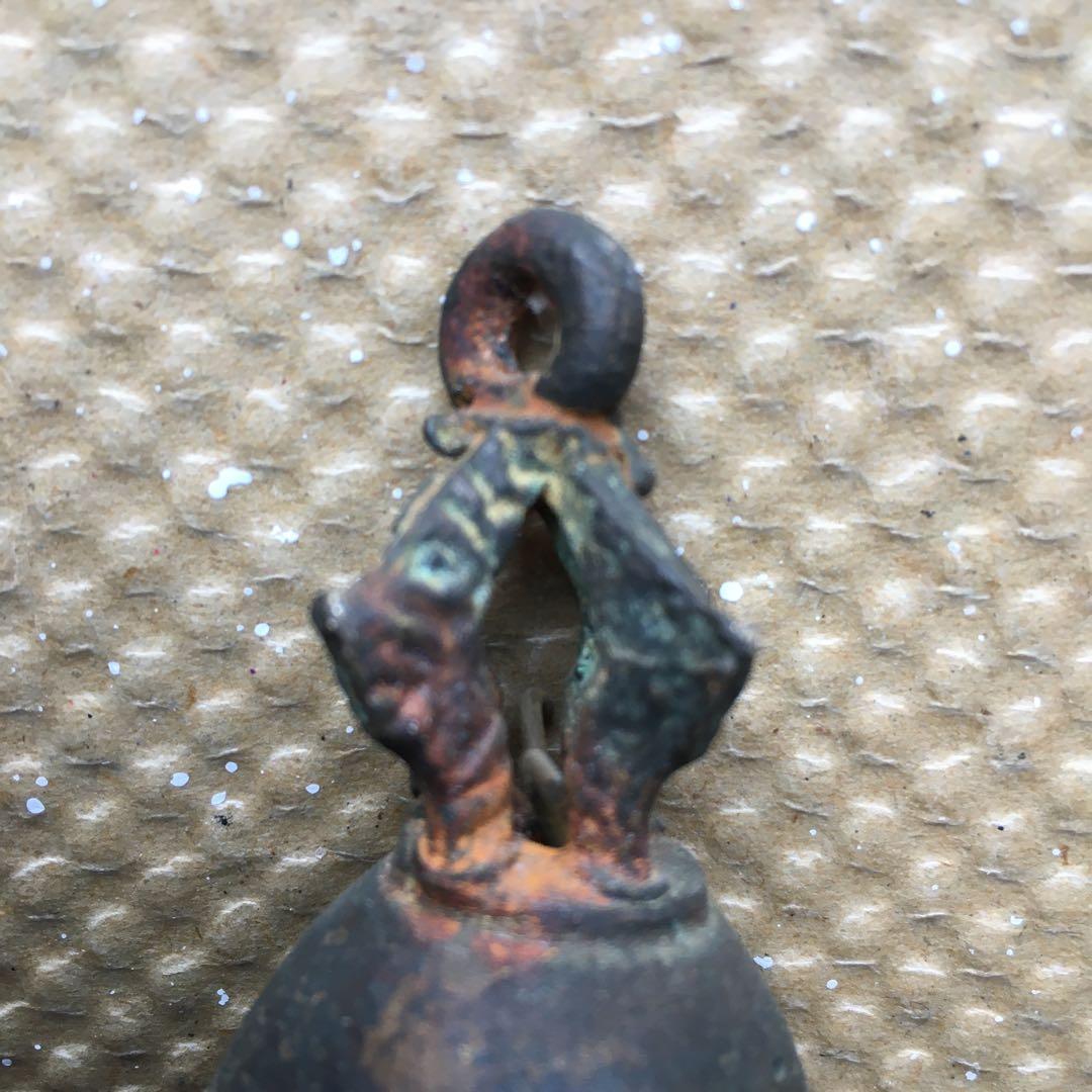 1242 詳細不明　銅 銅製ミニベル ベル 鐘 鈴