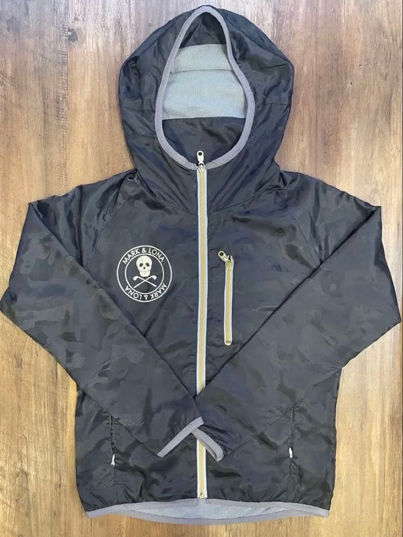 【美品】MARK&LONA マークアンドロナ　薄手ナイロンジャケット　M