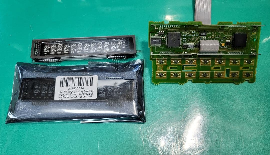 ②KEYSIGHT/HP 34401A 6.5桁 デジタルマルチメーター整備品