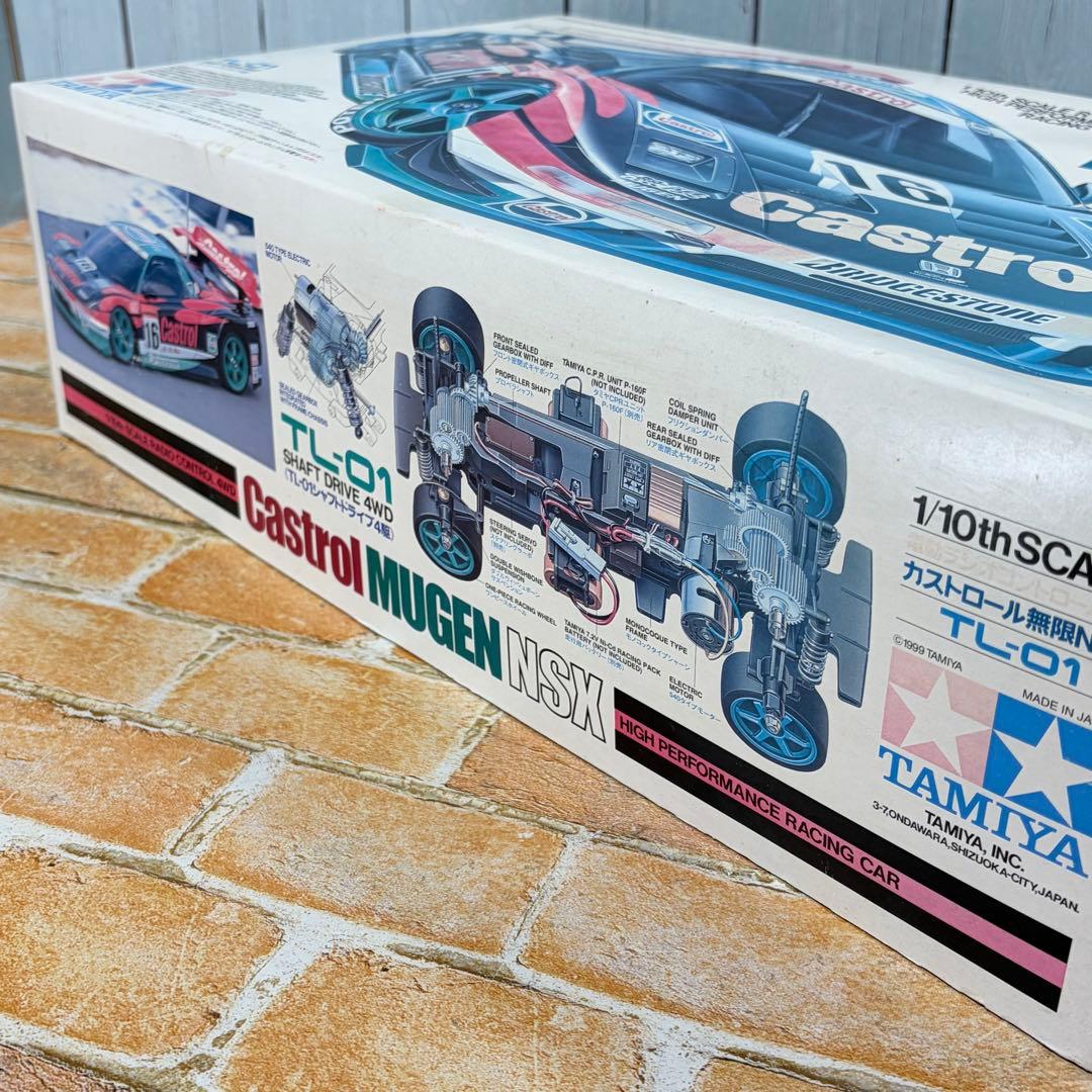 絶版 不動品 タミヤ 1/10 RC カストロール 無限 NSX