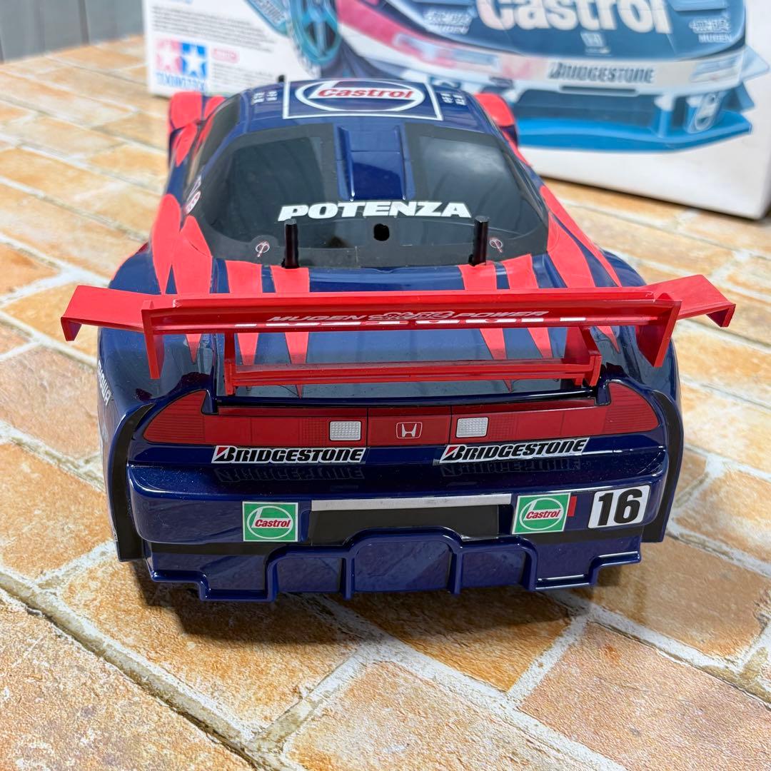 絶版 不動品 タミヤ 1/10 RC カストロール 無限 NSX