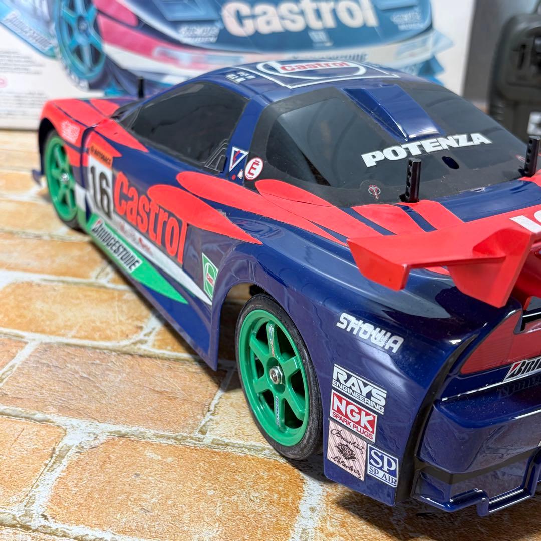 絶版 不動品 タミヤ 1/10 RC カストロール 無限 NSX