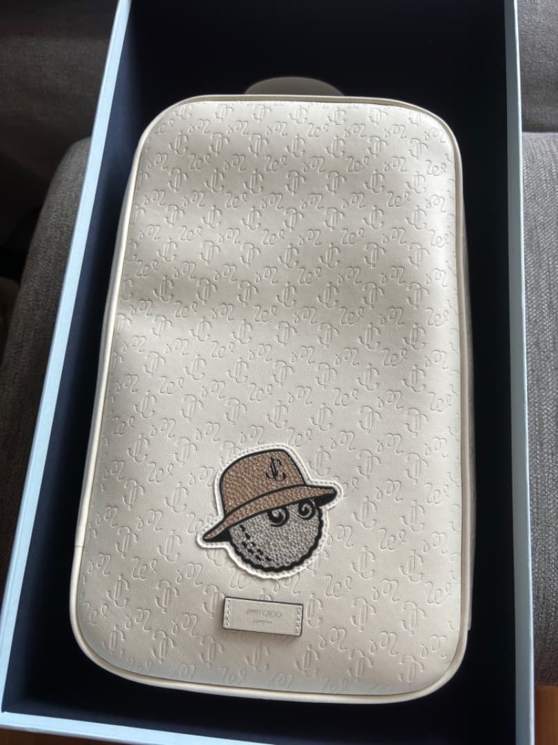 【新品未使用品】JimmyChoo✖️マルボン ゴルフシューズケース 国内完売