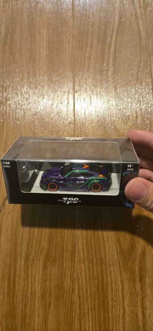 TPC 1/64 ニッサン 日産 GTR LB R35 エヴァンゲリオン